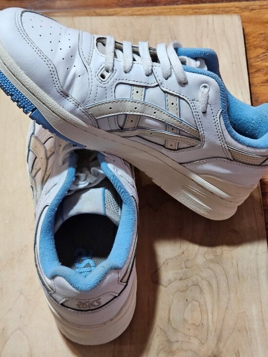 ASICS EX89 White Light Blue Men\'s Size 8/ Women\'s 9.5 main image 10